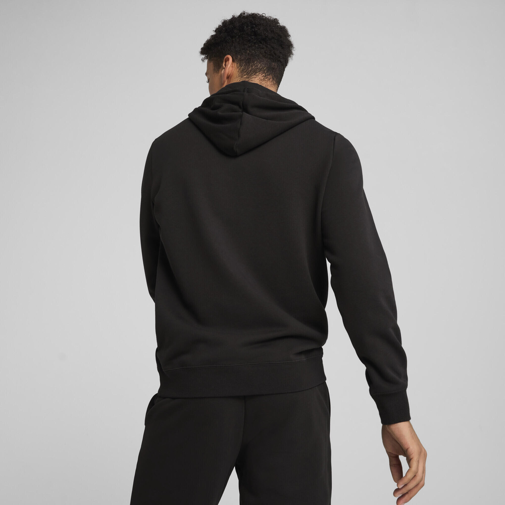 Felpa con cappuccio Essentials con logo piccolo N. 1 da uomo PUMA 5/7