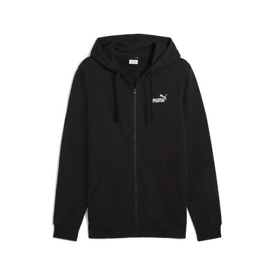 Essentials No. 1 Logo Kapuzenjacke Herren PUMA Black