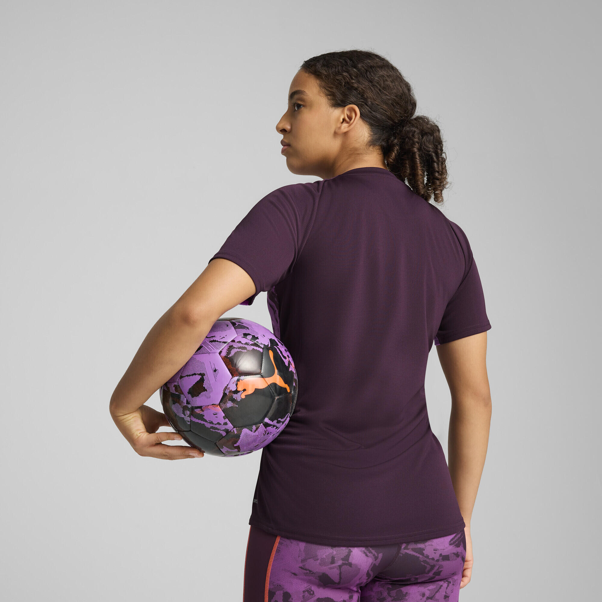 Maglia da calcio IndividualBLAZE da donna PUMA Midnight Plum Purple 3/7