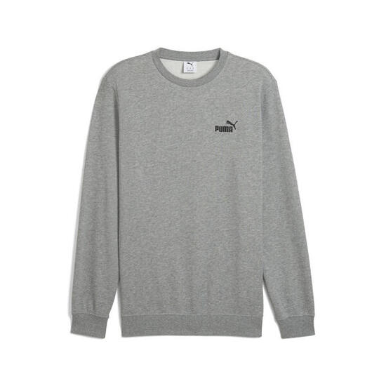 Pull ras du cou à petit logo N° 1 Essentials Homme PUMA Medium Gray Heather