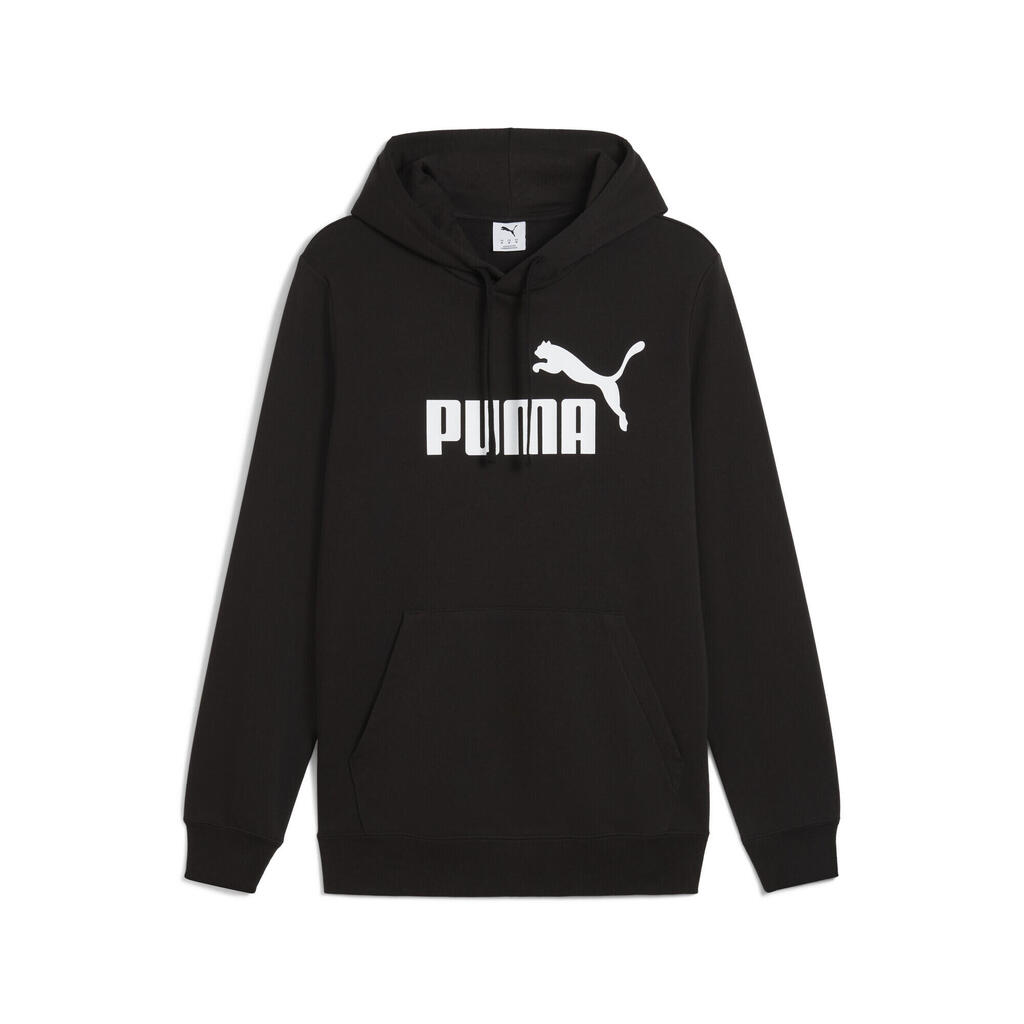Hood Puma Ess No. 1 Logo Hoodie Tr, Black, Men
