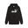 Manșoane de compresie alergare bărbați No. 1 Logo Hoodie Essentials PUMA Black