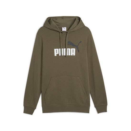 Essentials 2 Colour No. 1 Logo Hoodie Herren PUMA Loden Green