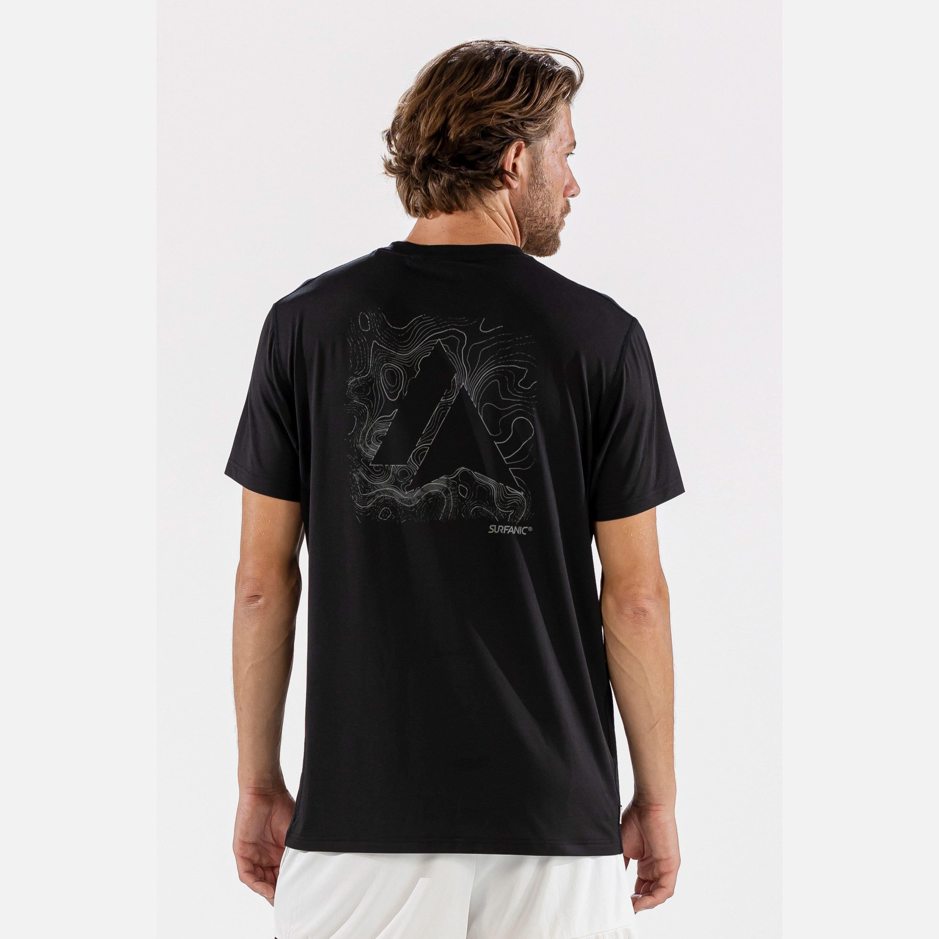CarbonDri Bodyfit Contour Mens Short Sleeve Black 2/4