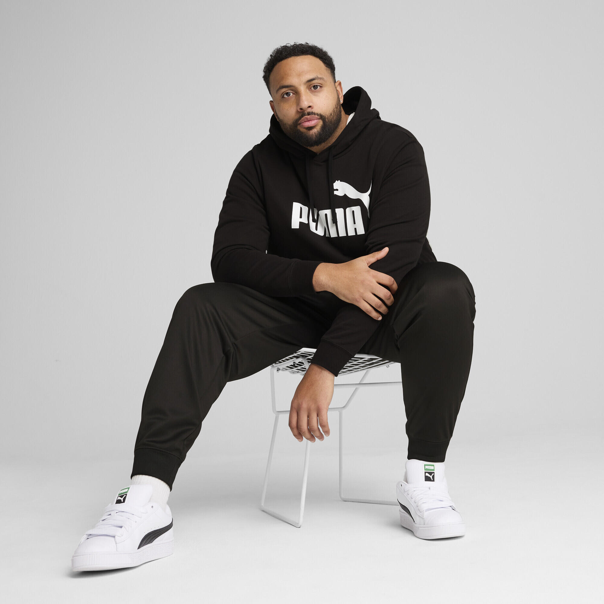 Hoodie à logo N °1 Essentials Enfant et Adolescent PUMA Black 4/7