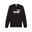 Manșoane de compresie alergare bărbați Essentials No. 1 Logo Crewneck PUMA Black