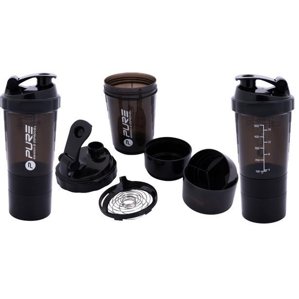 Trinkflaschen-Shaker Pure2Improve 500ML 2/4