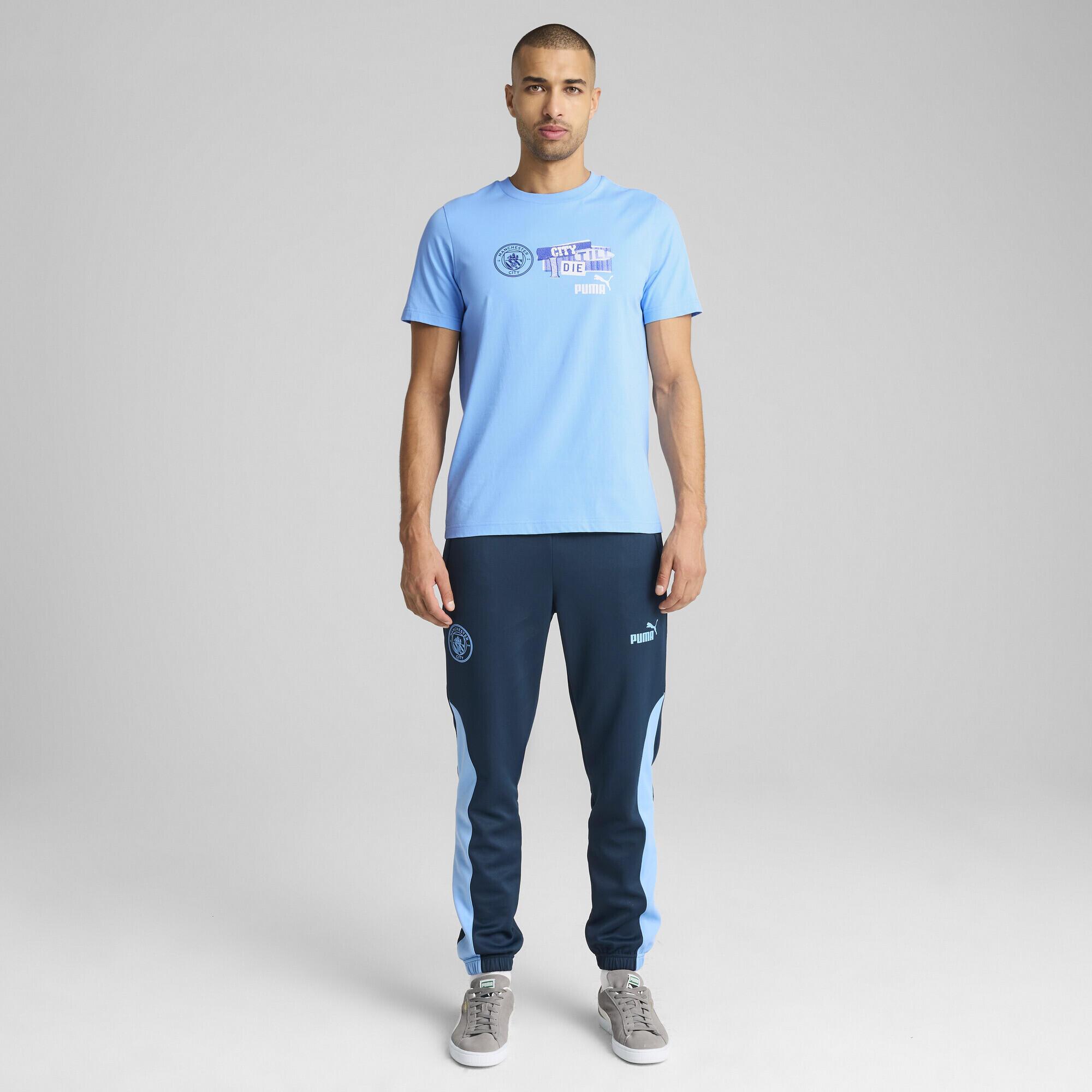 T-shirt Manchester City ftblNRGY Homme PUMA Team Light Blue 5/7