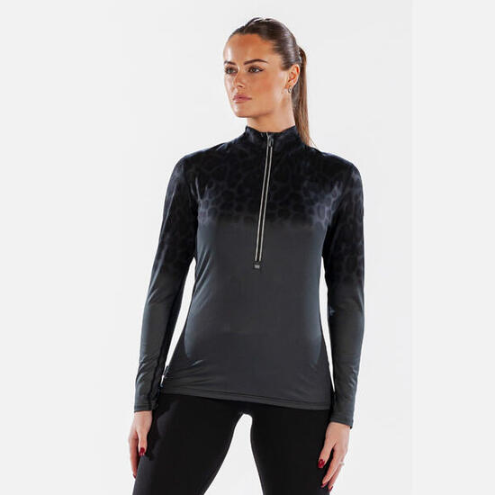 Surfanic Damska Bluza Termoaktywna Carbon Dri Koszulka z Zamkiem SWU2606-080