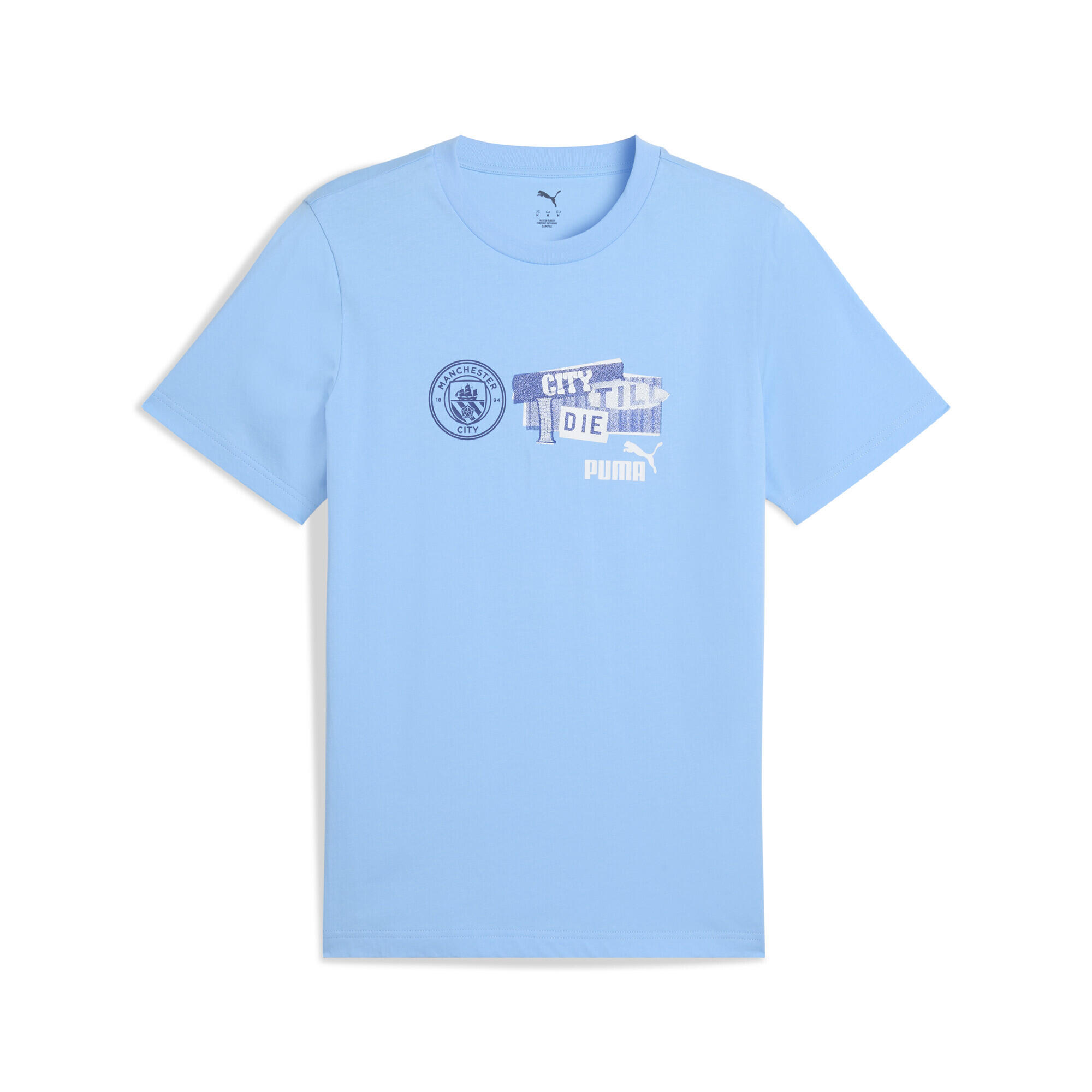 T-shirt Manchester City ftblNRGY Homme PUMA Team Light Blue 1/7