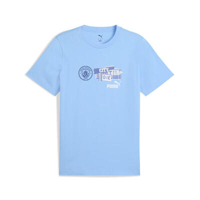 Manchester city ftblnrgy t-shirt voor heren puma team light blue