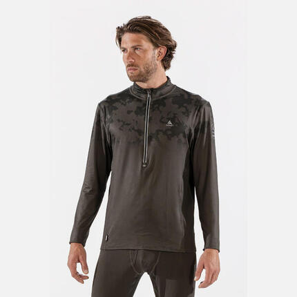 Surfanic Męska Bluza Termoaktywna Carbon Dri Koszulka z Zamkiem SWU1604-430