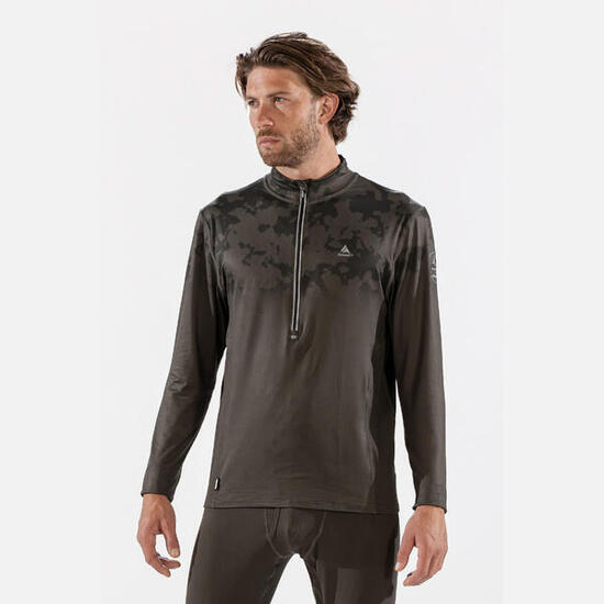 Surfanic Męska Bluza Termoaktywna Carbon Dri Koszulka z Zamkiem SWU1604-430