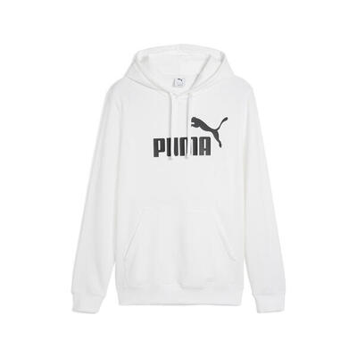 Felpa con cappuccio Essentials con logo N. 1 per ragazzi PUMA White