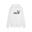 Manșoane de compresie alergare bărbați No. 1 Logo Hoodie Essentials PUMA White
