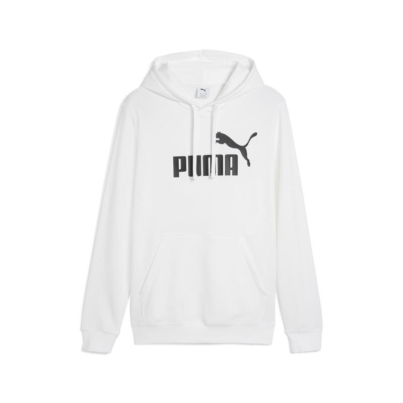 Hoodie à logo N °1 Essentials Enfant et Adolescent PUMA White
