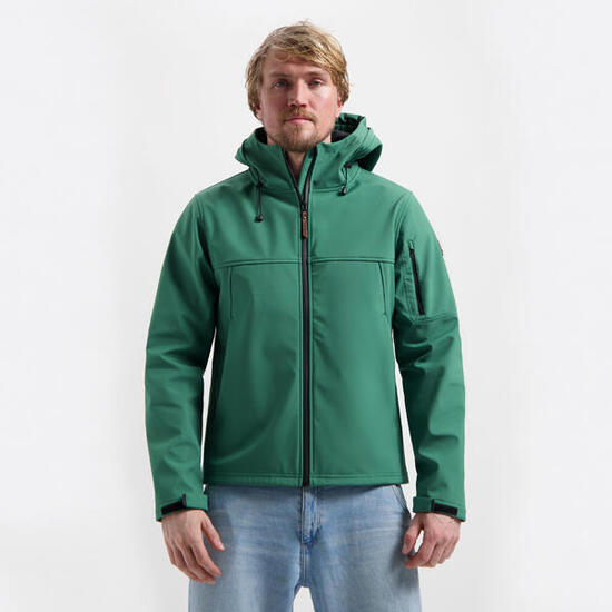 Stian Homme - Veste softshell - Imperméable - Vert foncé