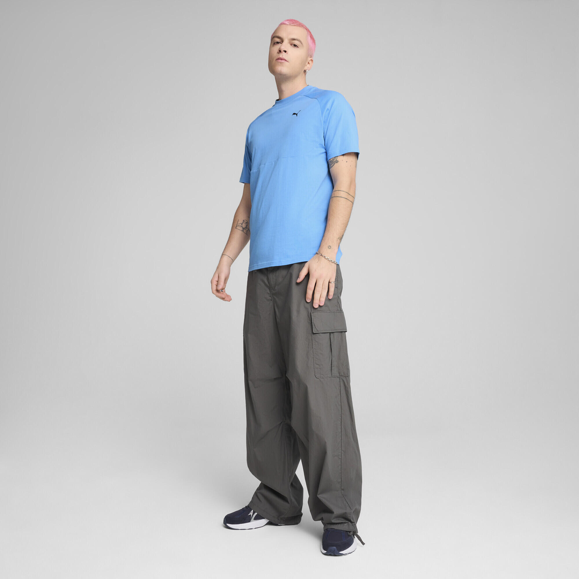 T-shirt PUMATECH Homme PUMA Team Light Blue 5/7