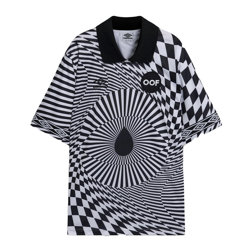 UMBRO Unisex Adult Hank Willis Thomas OOF Jersey (White/Black)