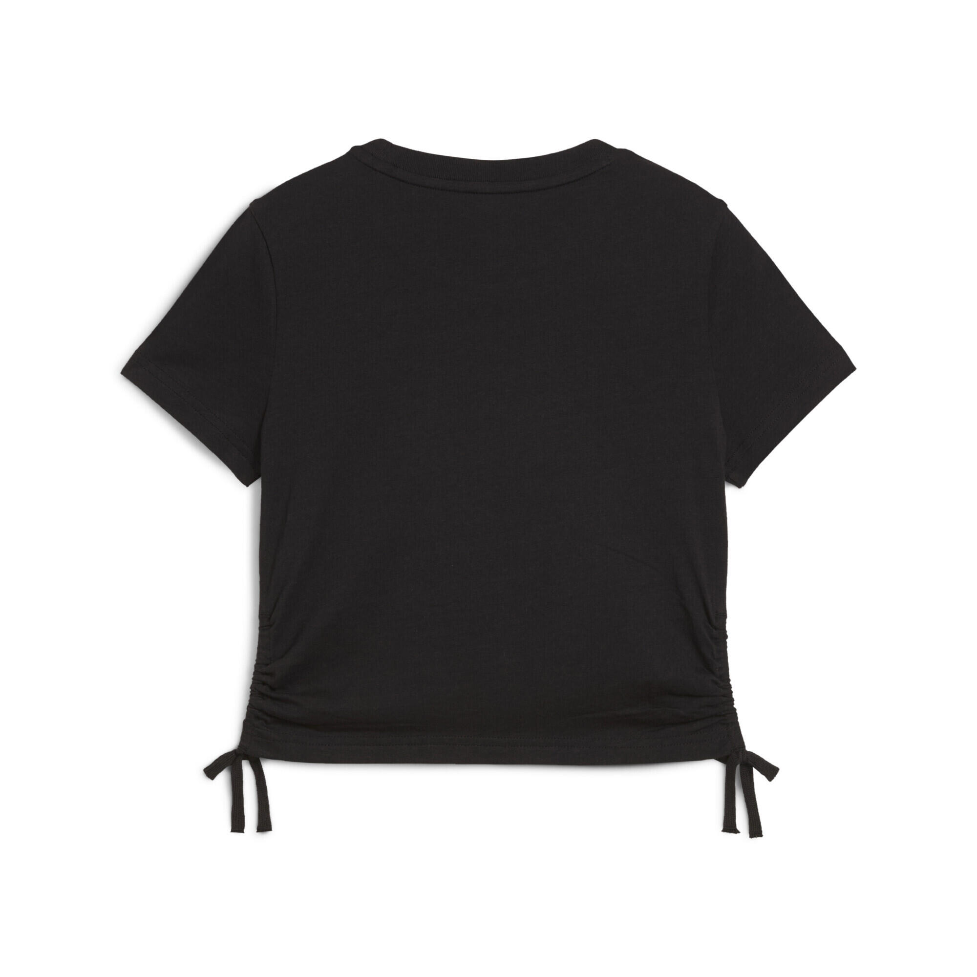 T-shirt con logo Essentials Animal Infill per ragazzi PUMA Black 6/7