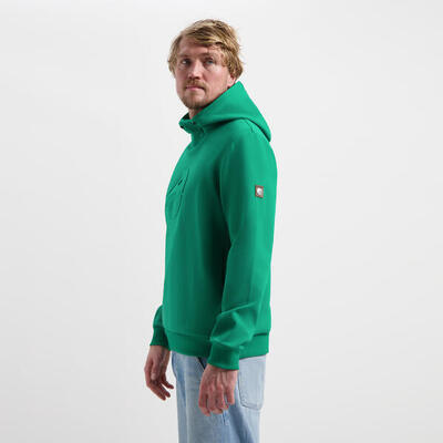 Ivar Uomo - Maglione outdoor - Felpa con cappuccio - Verde scuro