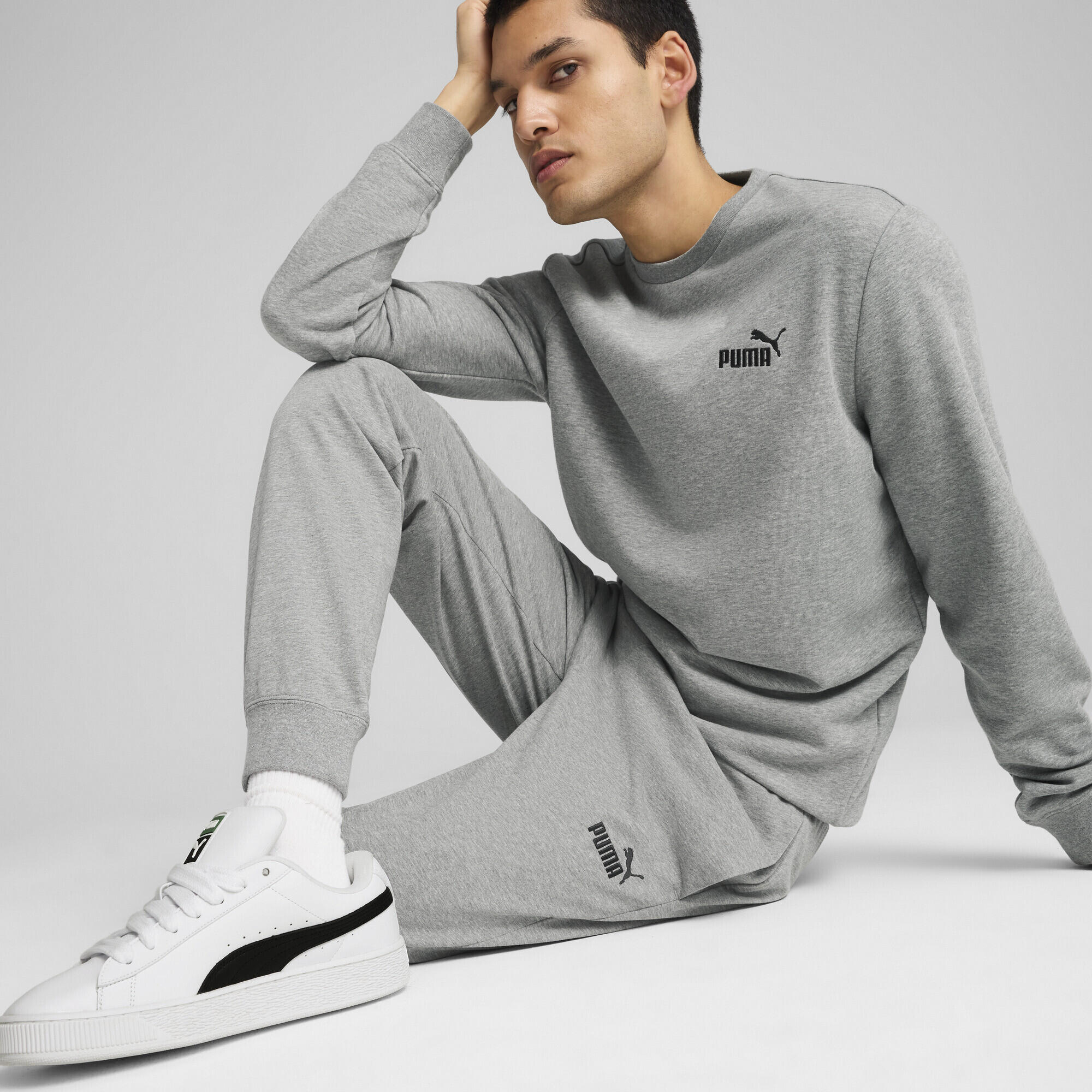 Pantalon en jersey à logo N° 1 Essentials Homme PUMA 3/7