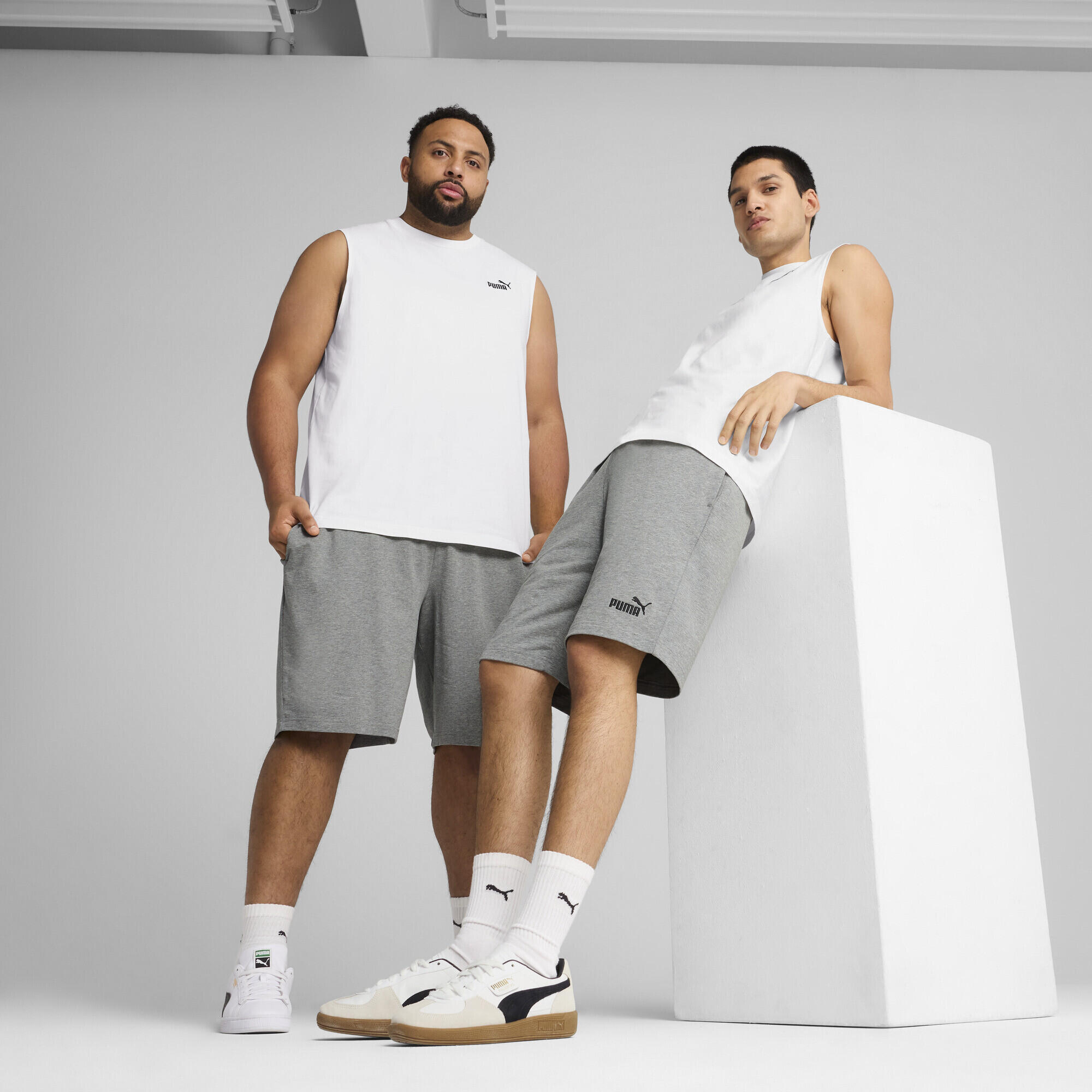 Shorts Homem Essentials No. 1 Logo Jersey PUMA 2/7