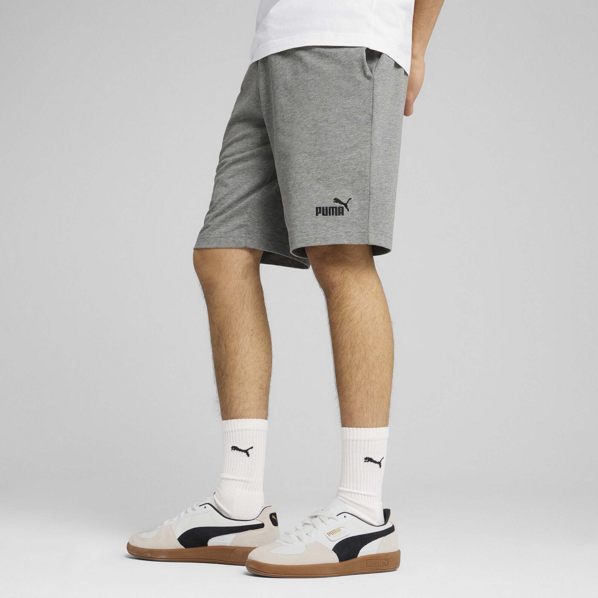 Shorts Homem Essentials No. 1 Logo Jersey PUMA 4/7