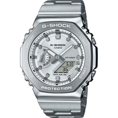Orologio Uomo Casio G-Shock OAK G-STEEL CLASSIC SILVER