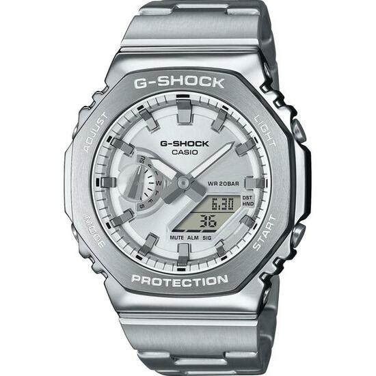 Orologio Uomo Casio G-Shock OAK G-STEEL CLASSIC SILVER