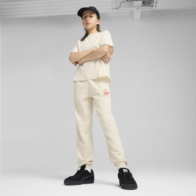 Pantalon de survêtement Essentials Script Enfant et Adolescent PUMA
