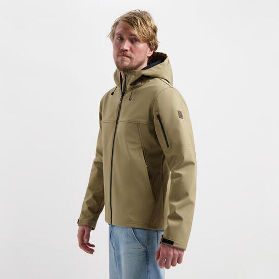 Stian Homme - Veste softshell - Imperméable - Marron
