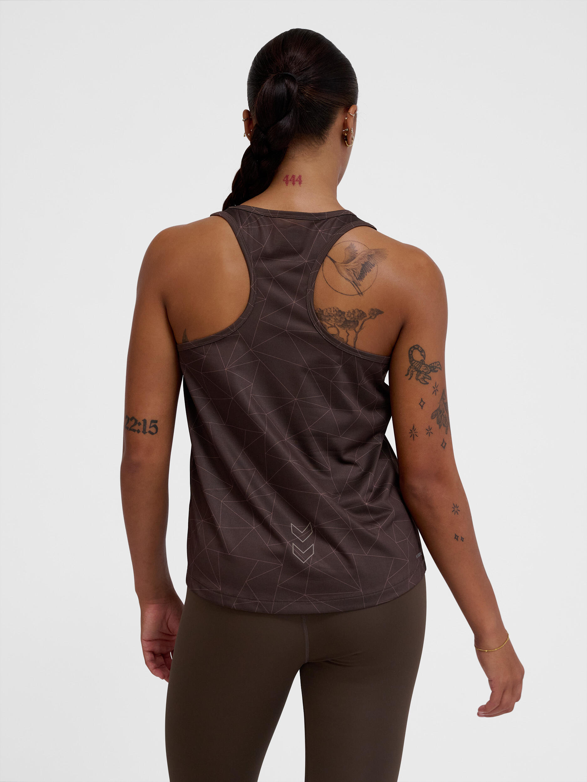 Instap T-Shirt Hmlcourt Padel Dames HUMMEL 2/7