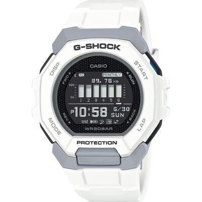 Casio digitaal horloge wit/zwart gbd-300-7er