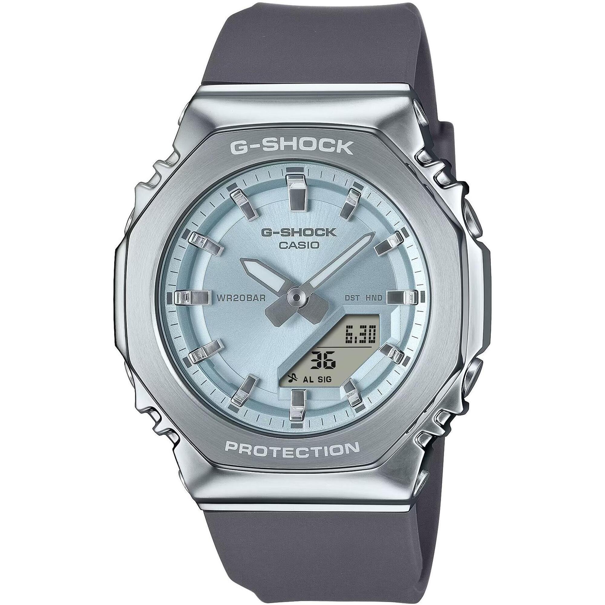 Casio - Montre Homme Casio G-shock Gm-s2110-2aer - Montre - Bleu|gris - No Size - Decathlon