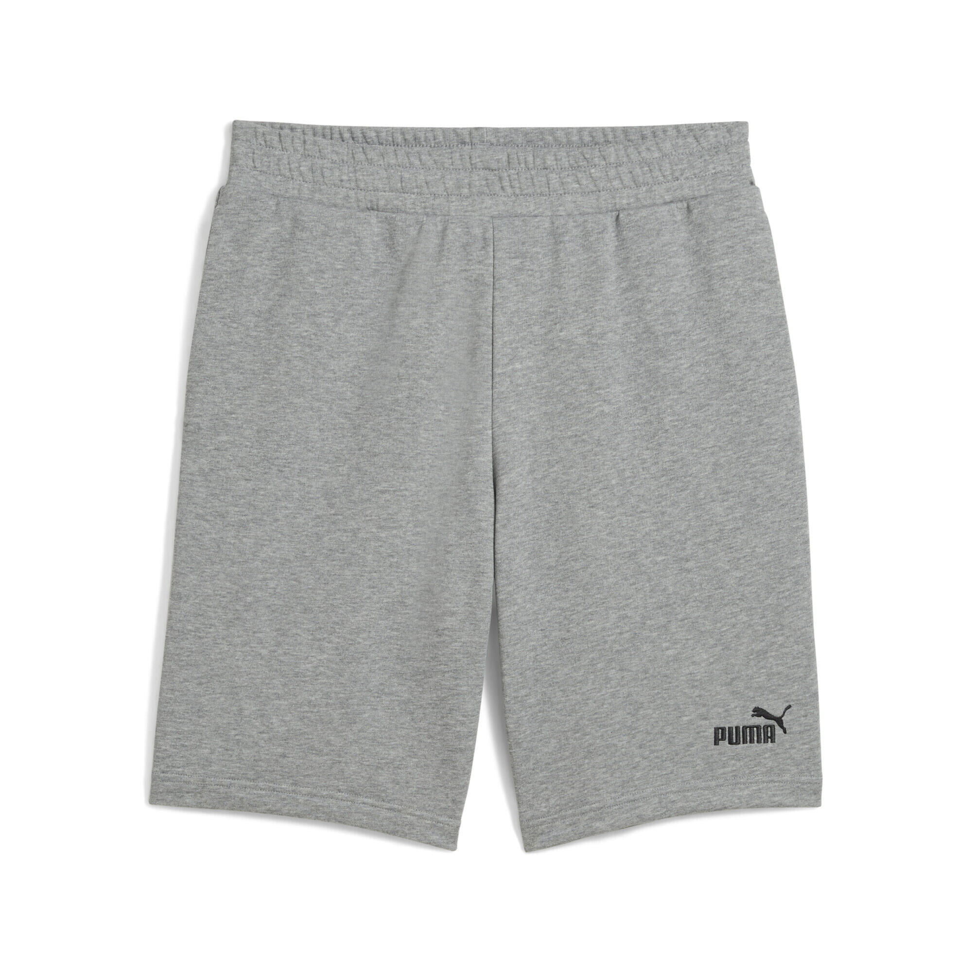 PUMA Essentials No. 1-logo short van 25,5 cm voor heren PUMA Medium Gray Heather