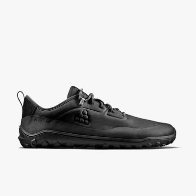 Vivobarefoot Tracker Leather Low - Herren - Obsidian