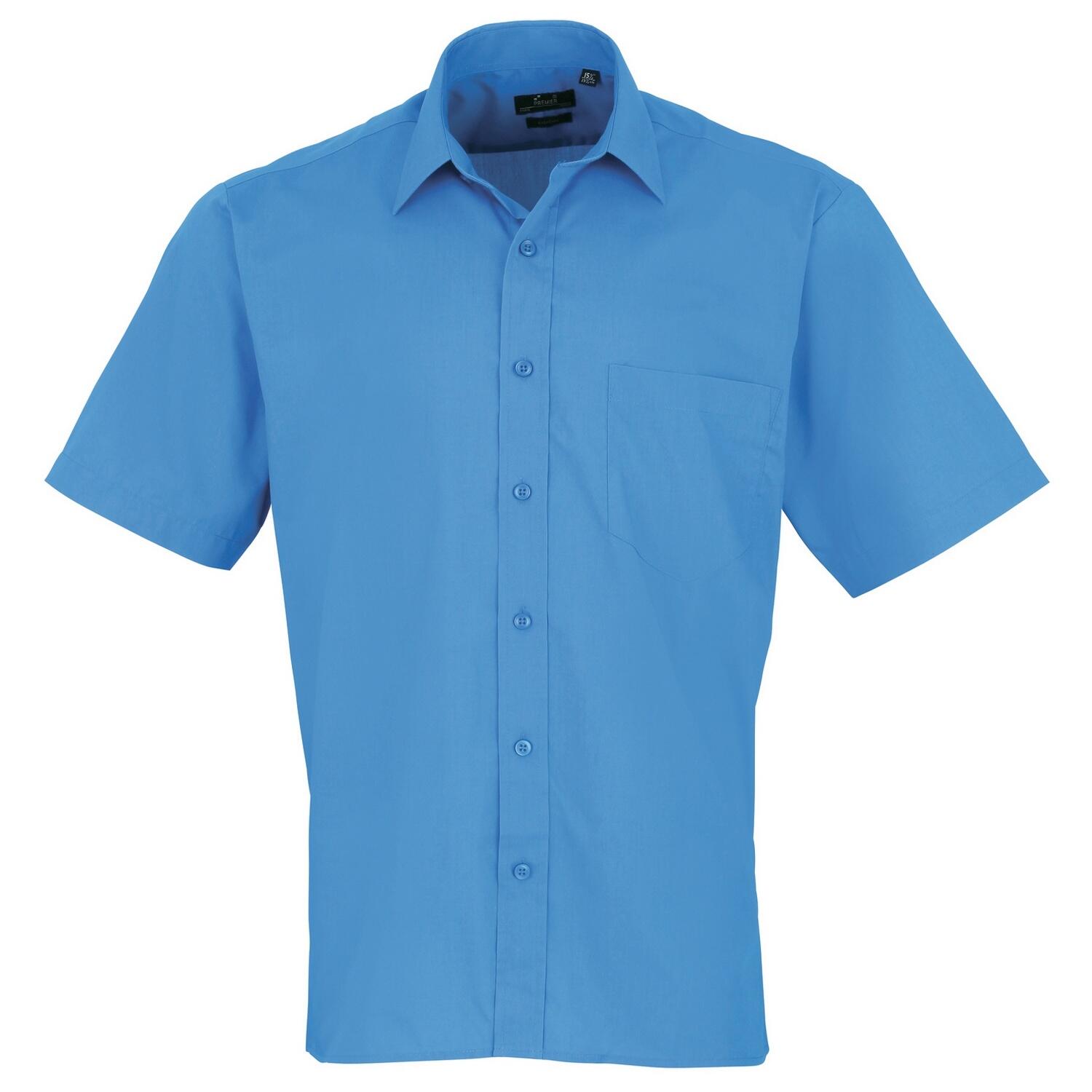 Chemise À Manches Courtes Homme (Saphir) 2/3