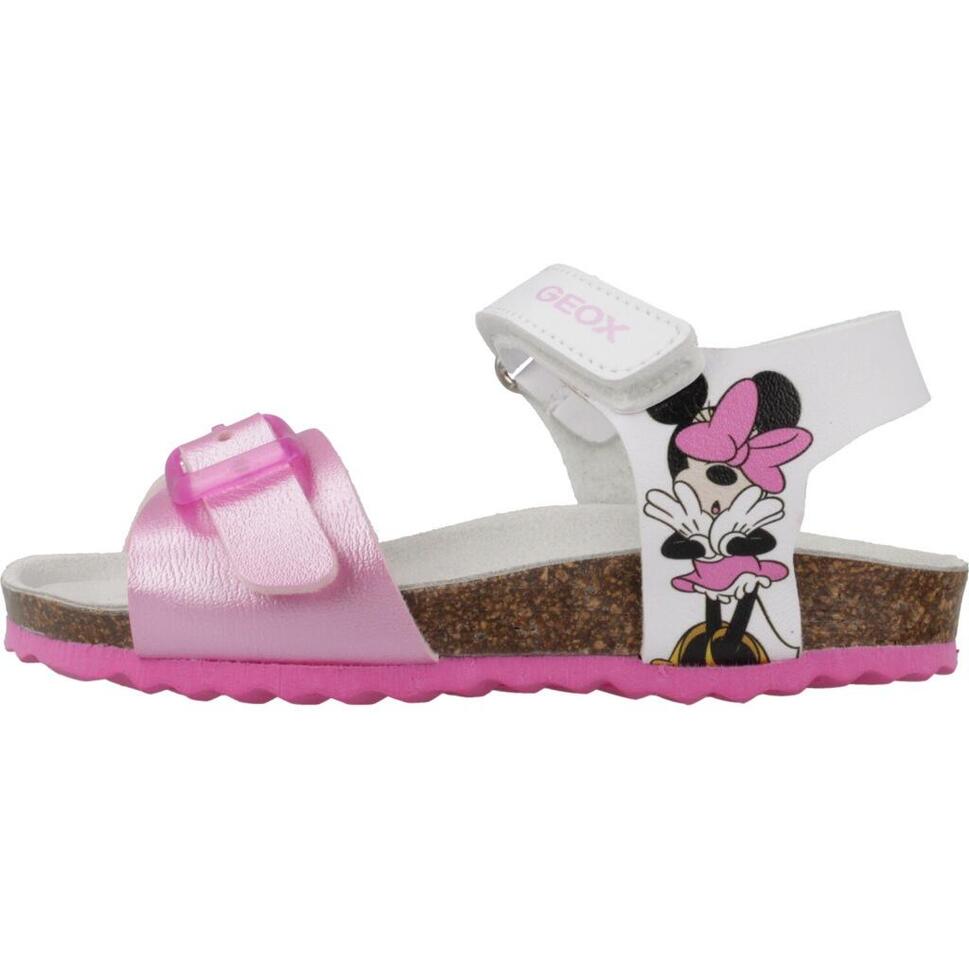 Sandały Geox Model B Sandal Chalki Girl Kolor Biały
