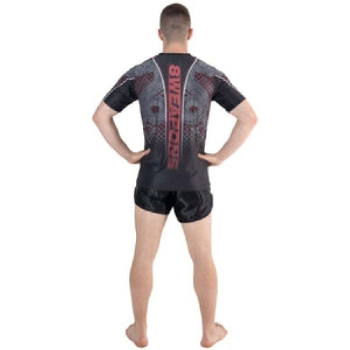 8 WEAPONS Functional T-Shirt, Naga Yant, black-red XXL 6/7