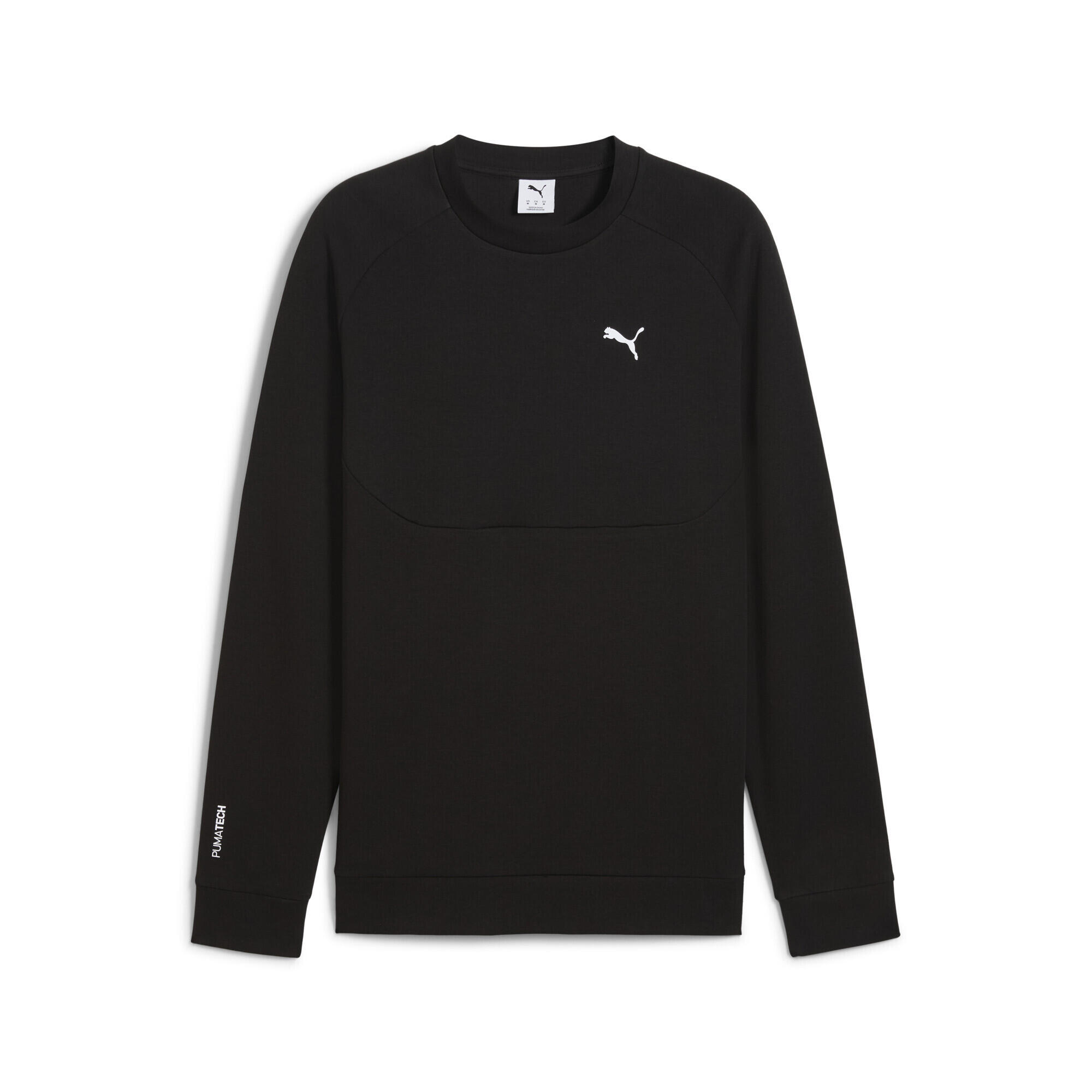 PUMATECH top met ronde hals voor heren PUMA Black 5/7