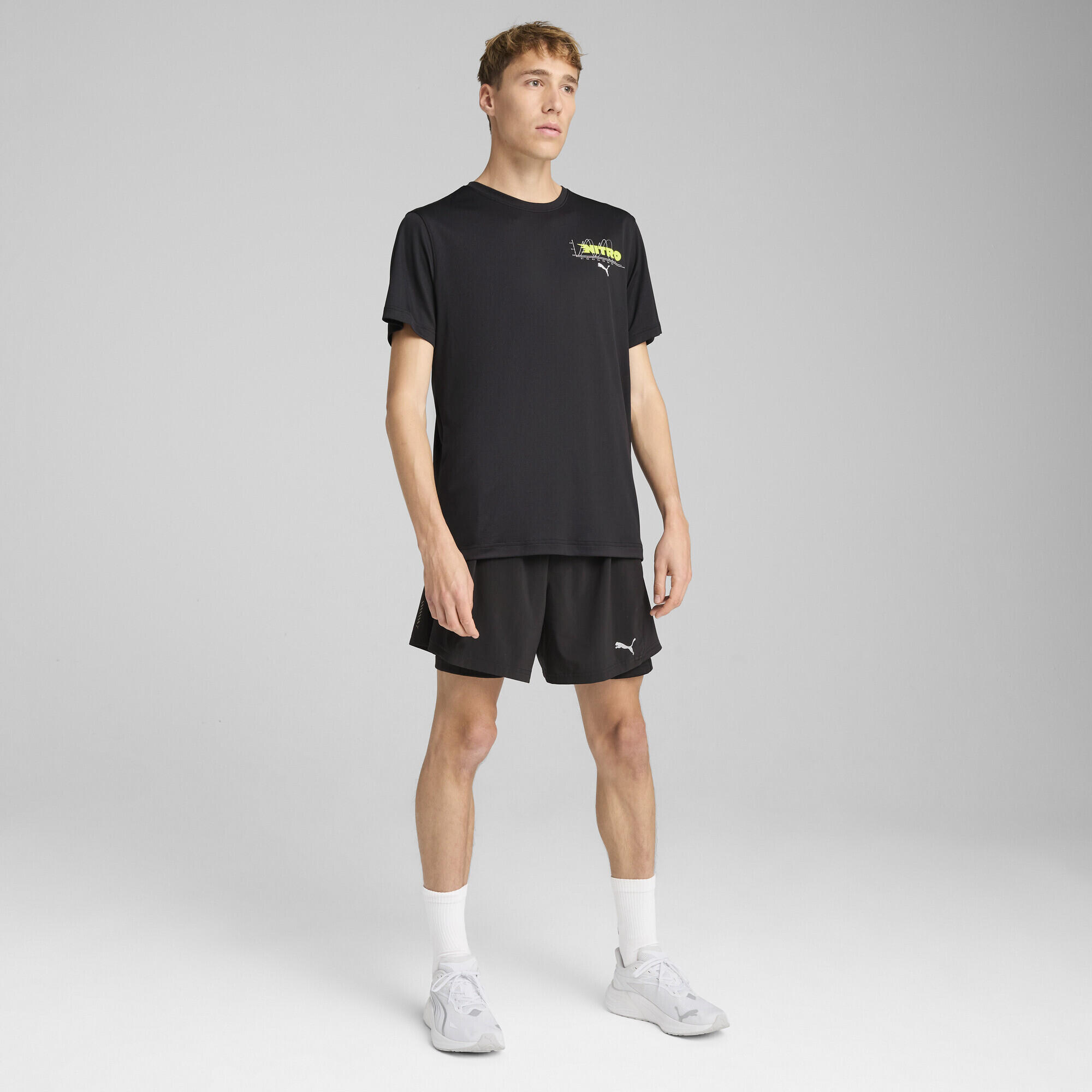 NITRO™ Graphic hardloopshirt voor heren PUMA Black 4/7
