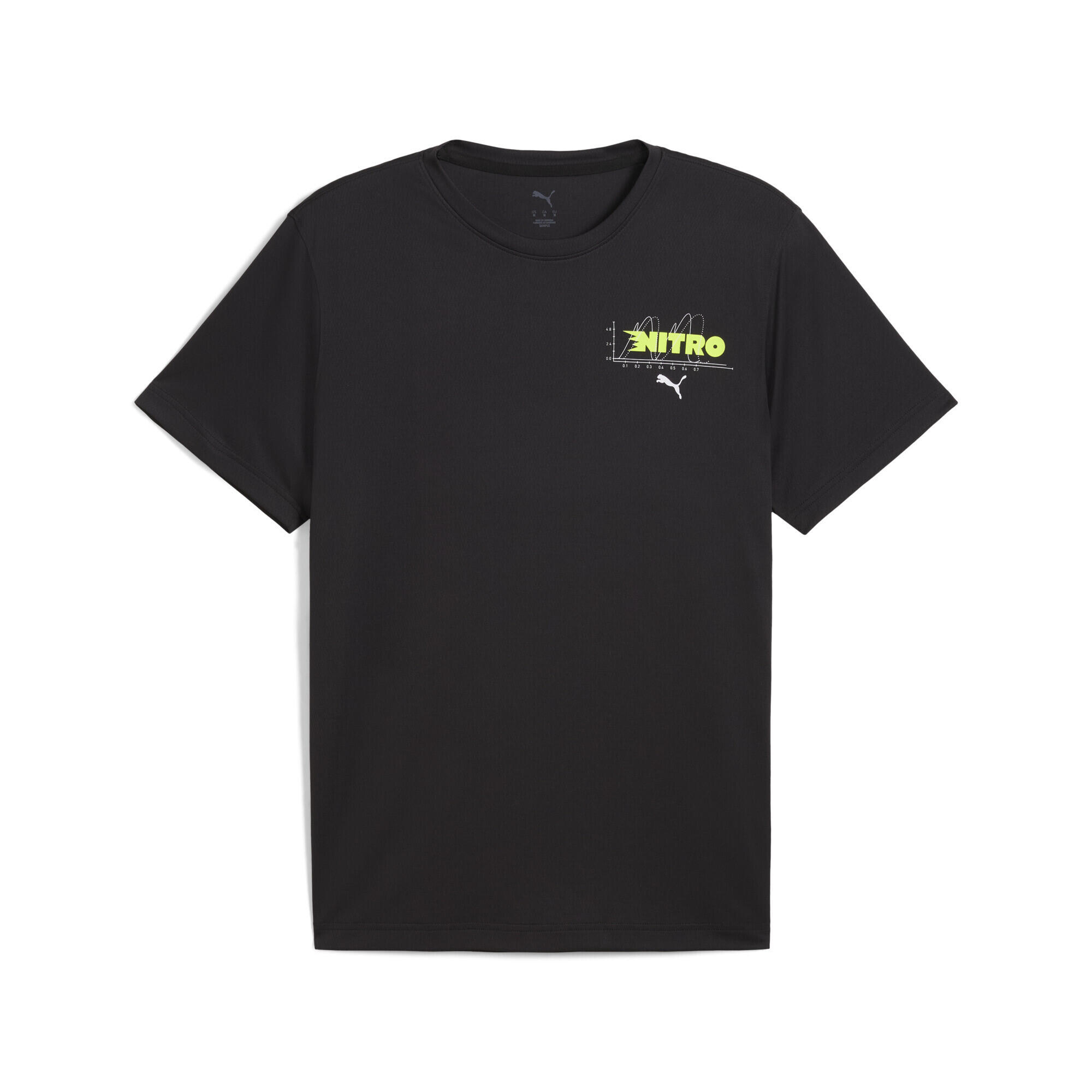 NITRO™ Graphic hardloopshirt voor heren PUMA Black 4/7