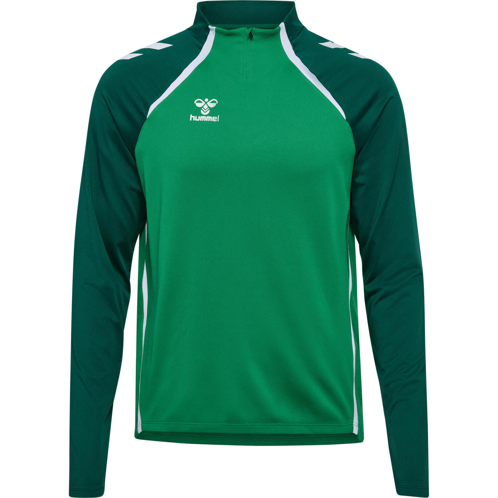 Hummel - Demie-fermeture Éclair Zip Combinaison Hmllead Adulte Hummel - Pull - Vert - 42 M/l - Decathlon