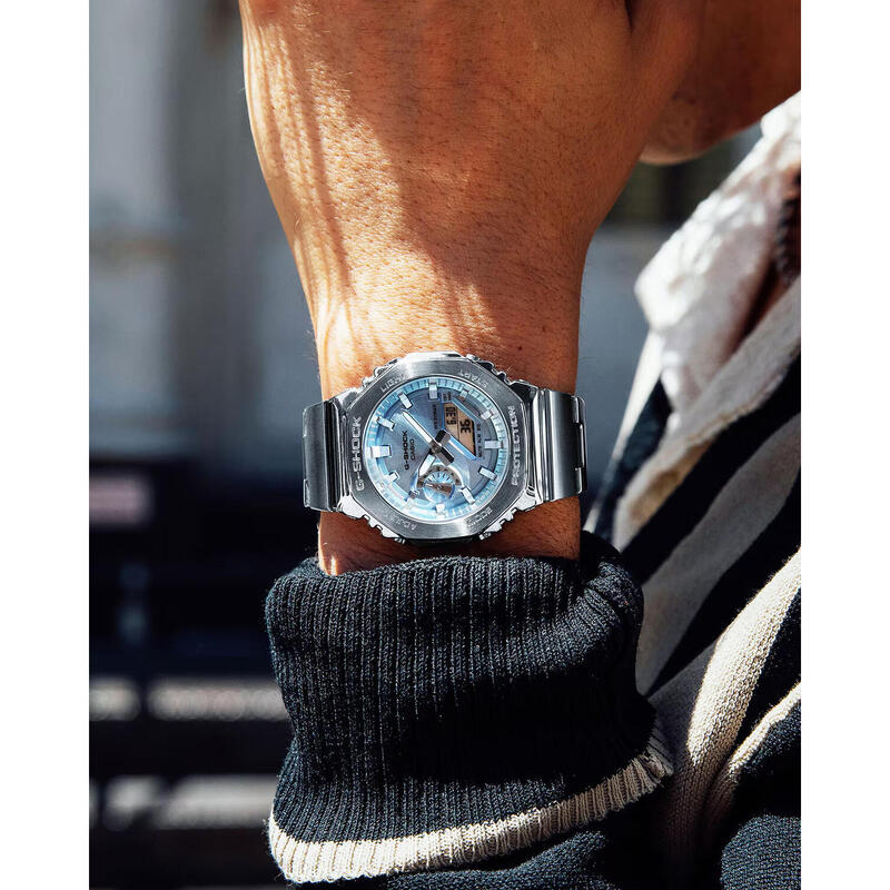 Montre Homme Casio G-Shock OAK G-STEEL LIGHT BLUE