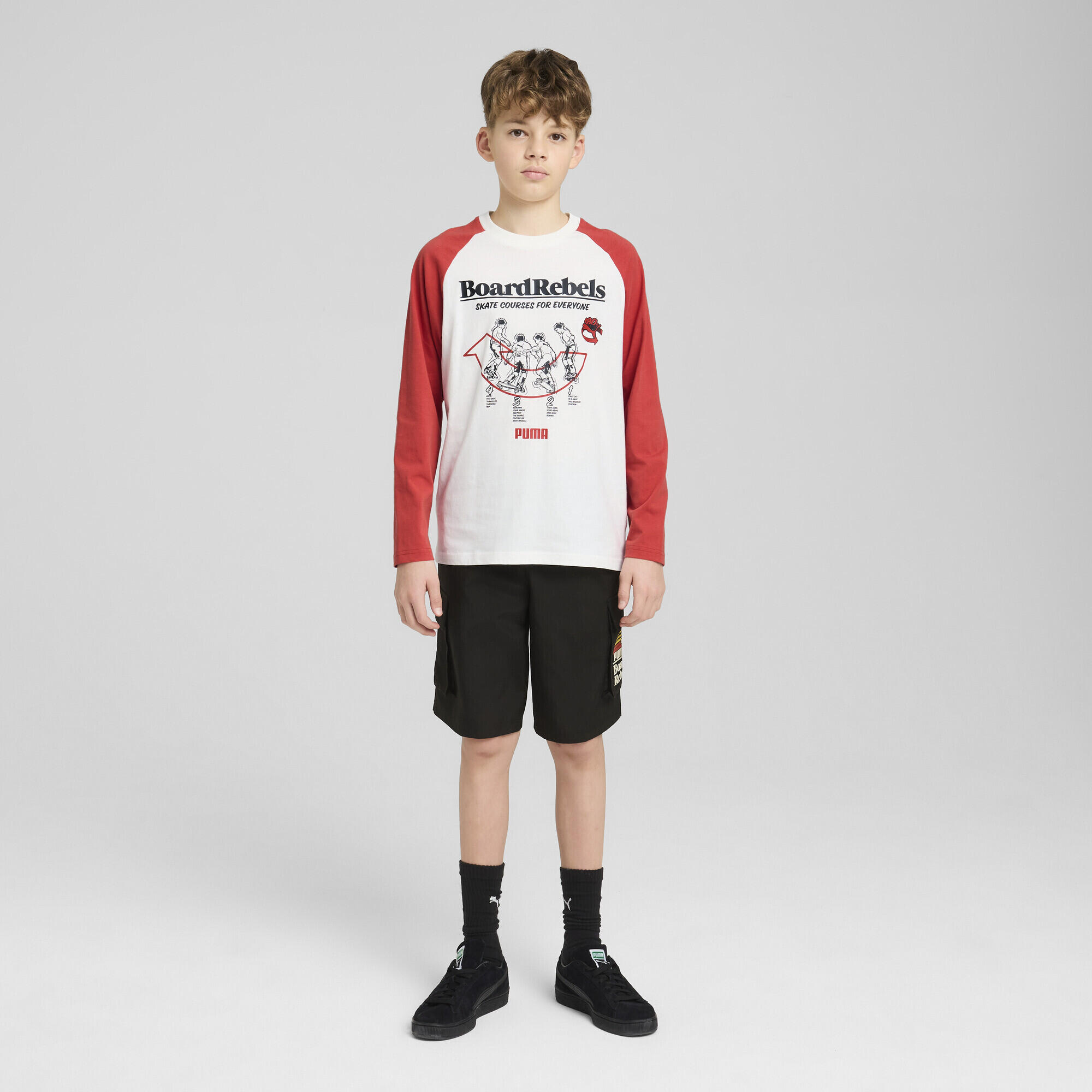 Camiseta de manga larga MID90S Niño PUMA White 5/7