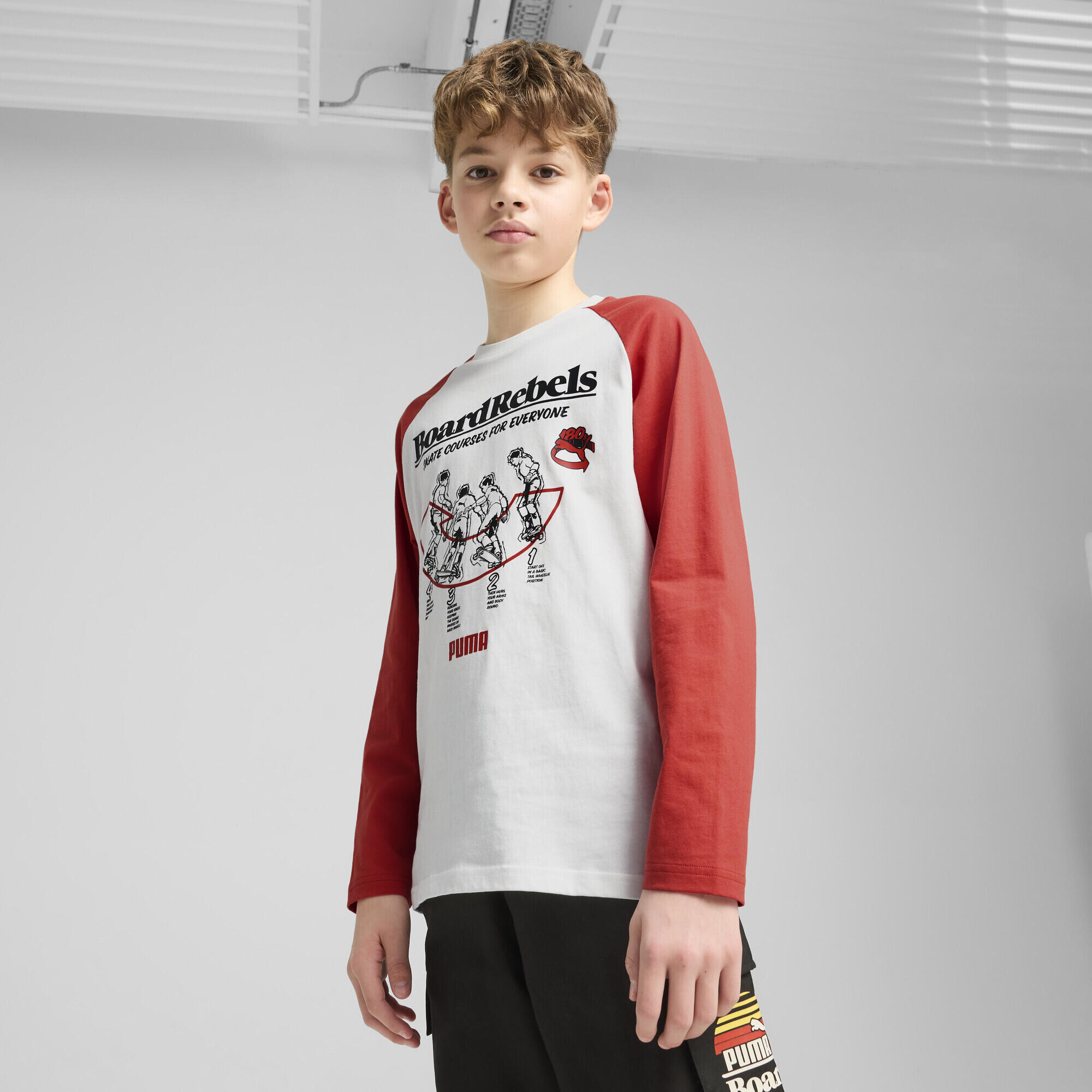 Camiseta de manga larga MID90S Niño PUMA White 2/7