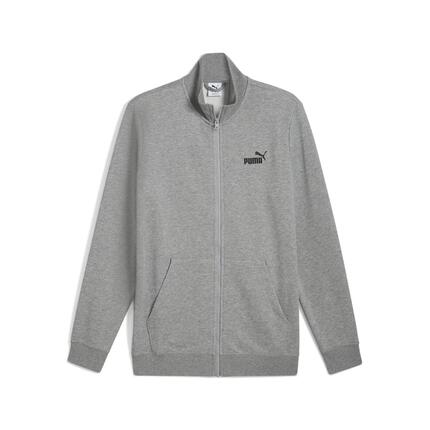 Veste de survêtement à logo N° 1 Essentials Homme PUMA Medium Gray Heather