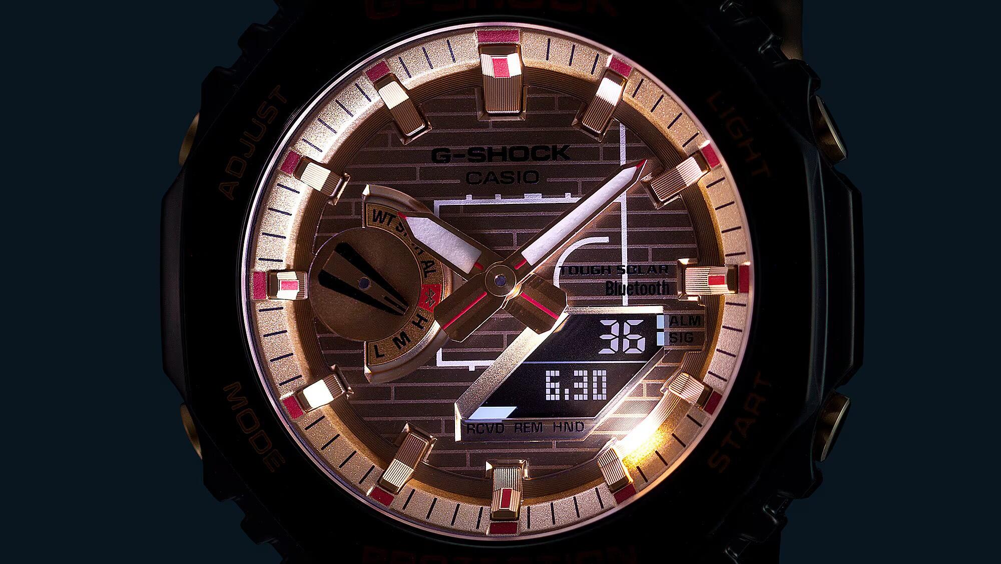 Relógio masculino Casio G-Shock OAK TOUGH SOLAR  BLUETOOTH 3/6