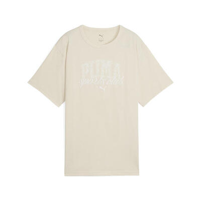 PUMA CLASS Kurzes Relaxed Fit T-Shirt Damen PUMA Alpine Snow White